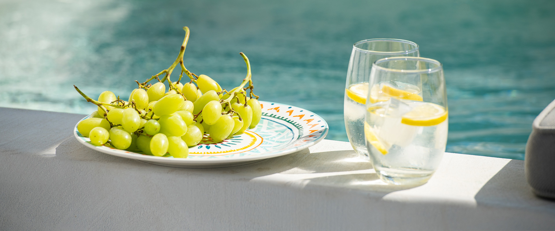 Grapes and drinks